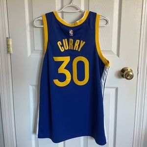 Steph curry golden state warriors jersey size large